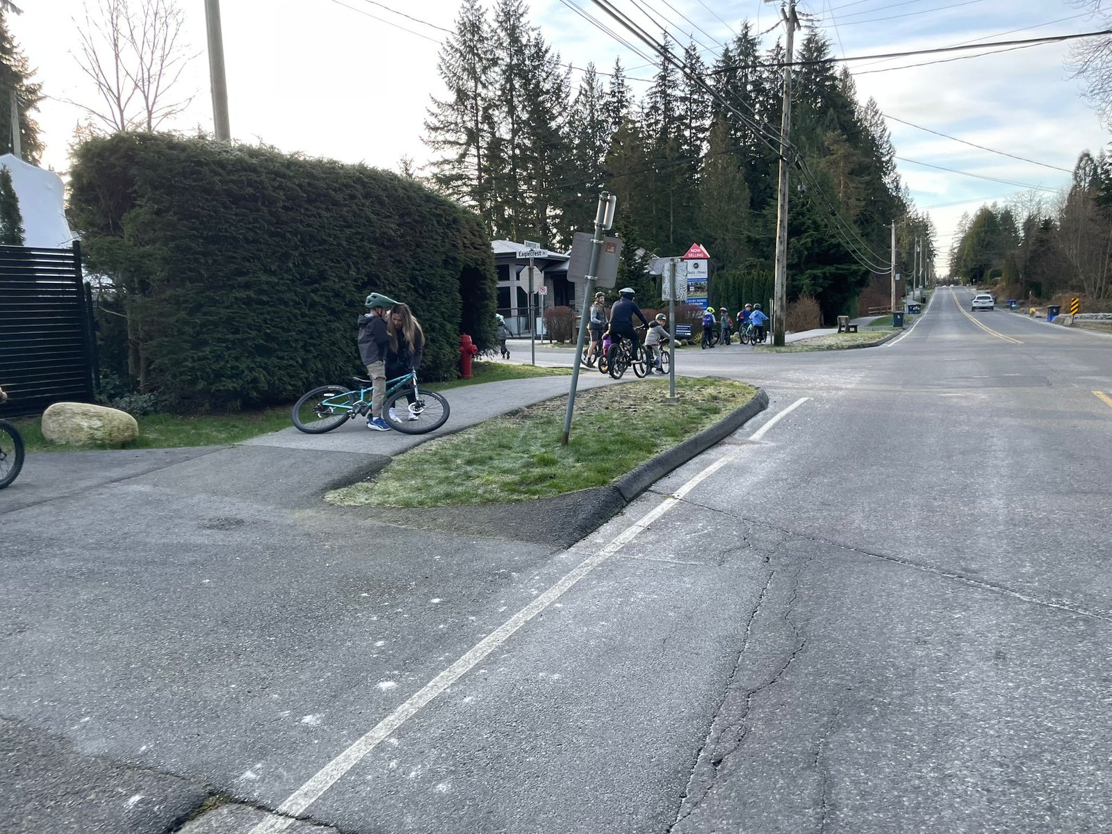 Cold Beautiful Morning — The Bike Train Rolls!